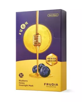 FRUDIA Маска ночная питательная с черникой и медом 20*5 мл