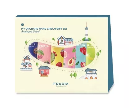 FRUDIA Набор подарочный кремов для рук Традиционный Сеул 6 х 30 г