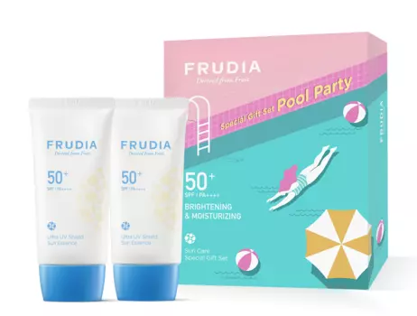 FRUDIA Набор солнцезащитных средств SPF50+/PA++++ (крем-эссенция 2*50 мл)