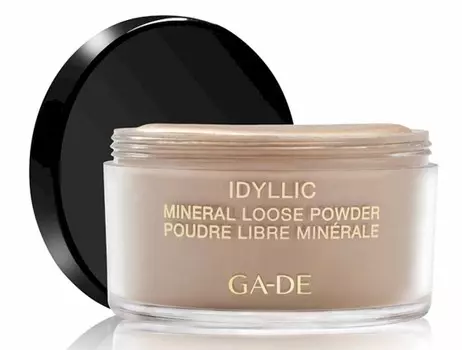 GA-DE Пудра рассыпчатая № 100 / IDYLLIC MINERAL 25 гр