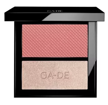 GA-DE Румяна и шиммер, дуэт № 52 / VELVETEEN 7,4 г