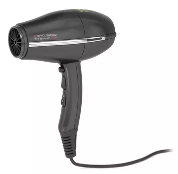 GA MA Фен G-EVO 3800 Титан Ион, черный