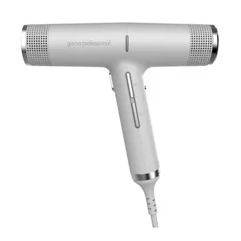 GA MA Фен IQ PERFETTO серый, 2 насадки + диффузор, 2000 Вт