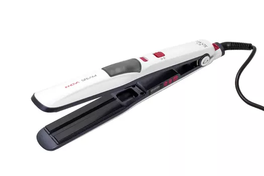 GA MA Щипцы GA.MA плоские с цифровые, керамика, температура 130-230°C, белые