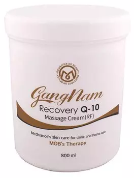 GANGNAM Крем массажный аппаратный радиочастотный/радиоволновой / Recovery Q-10 Massage cream RF 800 мл