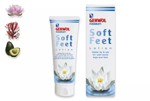 GEHWOL Лосьон Водяная лилия и шелк / Soft feet 500 мл