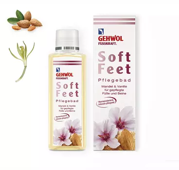 GEHWOL Ванна для ног Миндаль и ваниль, флакон 50 мл