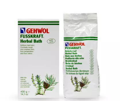 GEHWOL Ванна травяная для ног / Fusskraft 400 гр