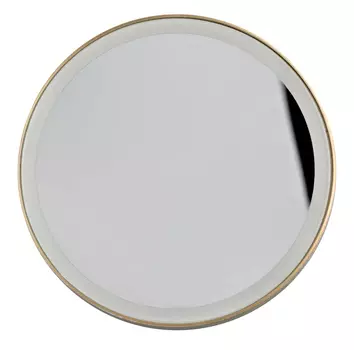 GEZATONE Зеркало косметологическое 10x, с подсветкой, золотое LM100