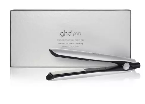 GHD Стайлер для укладки волос GHD Gold, серебристая луна + эксклюзивная термостойкая сумка