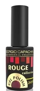 GIORGIO CAPACHINI 204 гель-лак трехфазный для ногтей / Rouge 7 мл