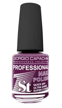 GIORGIO CAPACHINI 32 лак для ногтей, фиалковые ночи / 1-st Professional 16 мл