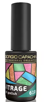 GIORGIO CAPACHINI 610 гель-лак трехфазный для ногтей / Vitrage 7 мл
