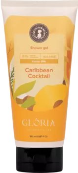 GLORIA Гель для душа Карибский коктейль / Home Spa 180 мл