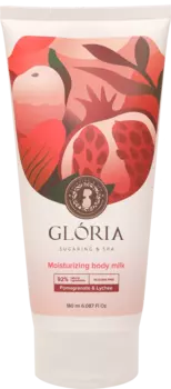 GLORIA Молочко для тела Дамасский гранат и личи / Home Spa 180 мл