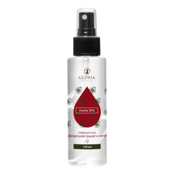 GLORIA Спрей для тела Дамасский гаранат и личи 110 мл