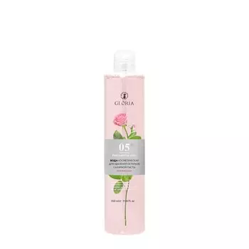 GLORIA Вода косметическая для удаления остатков сахарной пасты Нежная роза, с крышкой 350 мл