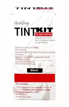 GODEFROY Краска-хна в капсулах для бровей с эффектом татуажа, черный / TINT KIT Black 80 шт