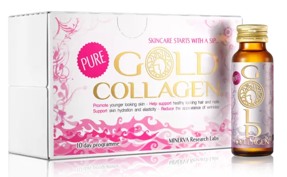 GOLD COLLAGEN Коллаген жидкий питьевой / Pure Gold Collagen 10*50 мл