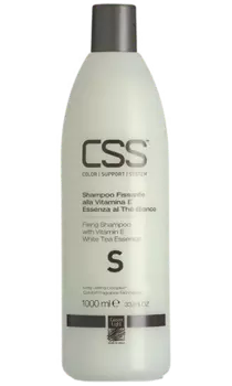 GREEN LIGHT Шампунь закрепляющий окрашивание / CSS-Fixing Shampoo With Vitamin E 1000 мл