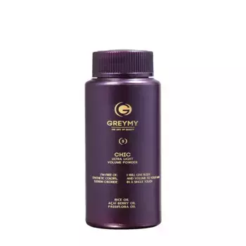 GREYMY Пудра ультралегкая текстурирующая для объема и текстуры / Greymy Chic Ultra Light Volume Powder 10 гр