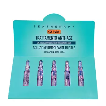 GUAM Ампулы омолаживающие с гиалуроновой кислотой для лица / SEA THERAPY 5 х 2 мл