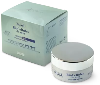 GUAM Крем ночной для лица интенсивный с фитостволовыми клетками / BIOCELLULES DE MER 50 мл