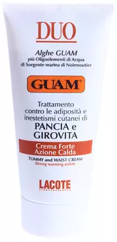 GUAM Крем с разогревающим эффектом для живота и талии / DUO 150 мл