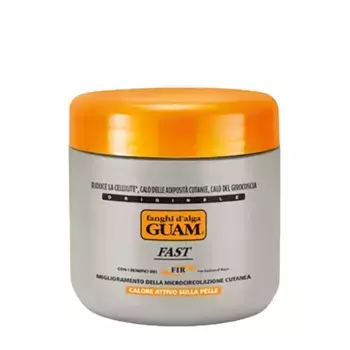 GUAM Маска антицеллюлитная разогревающая Экспресс обертывание / FANGHI D’ALGA 500 гр