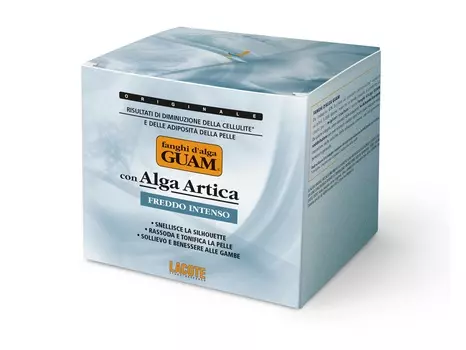 GUAM Маска антицеллюлитная с интенсивным охлаждающим эффектом для тела / FANGHI D’ALGA 500 г