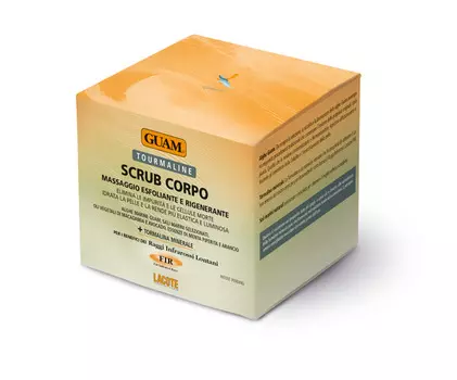 GUAM Скраб для тела с микрокристаллами Турмалина / TOURMALINE 600 г