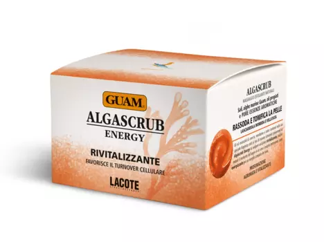 GUAM Скраб с эфирными маслами Энергия и Тонус / ALGASCRUB 300 мл