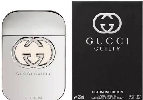 GUCCI Вода туалетная женская Gucci Gulty Platinum 75 мл