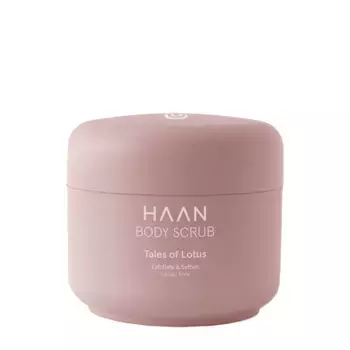HAAN Скраб-эксфолиант для тела с молочной кислотой Сказочный лотос / Haan Body Scrub Tales of Lotus 200 мл