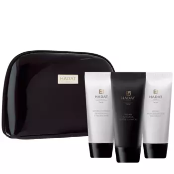 HADAT COSMETICS Набор восстанавливающий для волос (шампунь 70 мл, маска 70 мл, кондиционер 70 мл) Hydro Intensive Repair Set