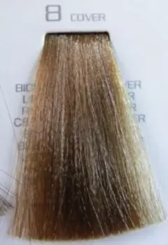 HAIR COMPANY 8 краска для волос biondo chiaro cover / HAIR LIGHT CREMA COLORANTE 100мл