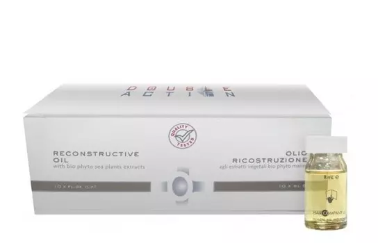 HAIR COMPANY Масло восстанавливающее / Olio Ricostruzione DOUBLE ACTION 10*10 мл