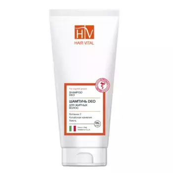 HAIR VITAL Шампунь для жирных волос / HAIR VITAL DEO 200 мл
