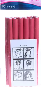 HAIRWAY Бигуди-папиллоты 18смх13мм красные 12шт/уп