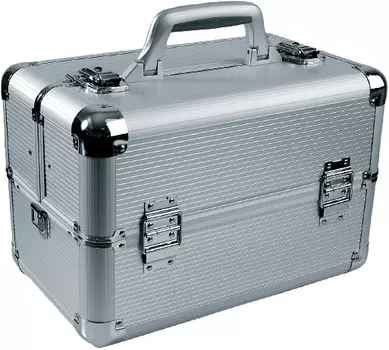 HAIRWAY Чемодан Hairway д/визаж.замок на ключ,360х275х260мм