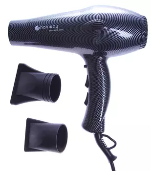 HAIRWAY Фен Sapphire Ionic серебро 1900-2100 W