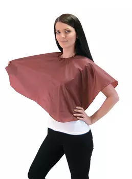 HAIRWAY Пелерина MF бордо 88х82см