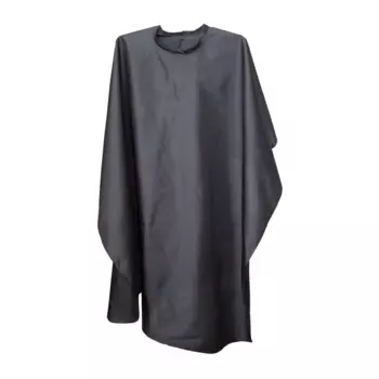 HAIRWAY Пеньюар на липучке черный 140x120 см