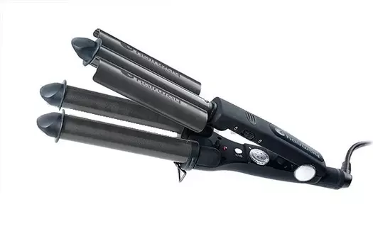 HAIRWAY Плойка-волна Hairway, титано-турмалиновое покрытие, с терморегулятором 110 W (04368-18)