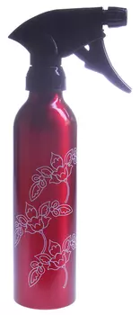 HAIRWAY Распылитель Flowers алюминиевый для воды 250 мл красный