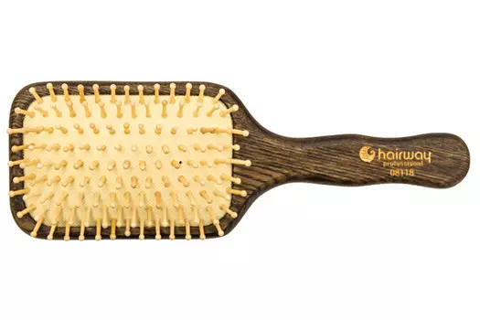HAIRWAY Щетка Ash прямоугольная, широкая 9 рядов