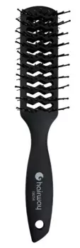 HAIRWAY Щетка Carbon Advance двусторонняя 2 х 9 рядов