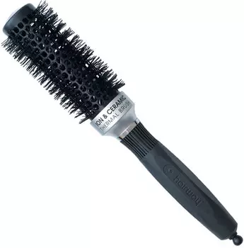 HAIRWAY Термобрашинг Black Ion Ceramic, черный 33 мм