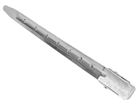 HAIRWAY Зажим металлический 90мм, 12шт/уп