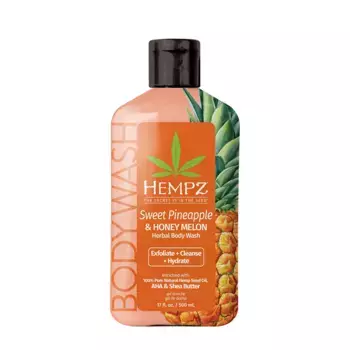 HEMPZ Гель для душа, ананас и медовая дыня / Hempz Sweet Pineapple & Honey Melon Herbal Body Wash 500 мл